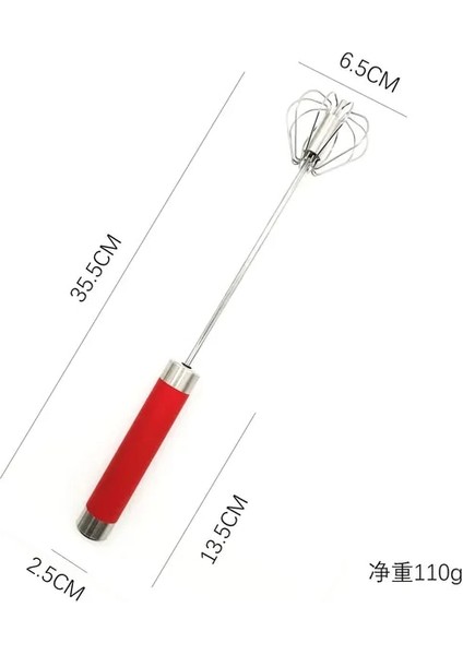 14 Inç 1 Adet 10-14 Inç Yarı Otomatik Çırpma Paslanmaz Çelik Yumurta Çalkalayıcı Manuel Pres Tipi Kırbaçlama Mutfak Pişirme Aracı Pişirme Aksesuarları (Yurt Dışından)