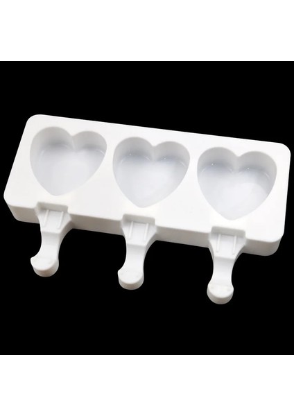 3 Kavite Aşk Kedi Pençesi Dondurma Kalıp Gıda Sınıfı Silikon Kalp Şeklinde Dıy Çikolata Pişirme Puding Kalıp Mutfak Aksesuarları (Yurt Dışından) indirimleri