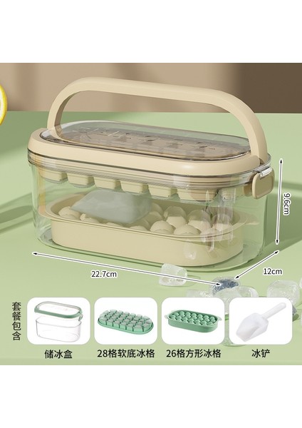 Taşınabilir Buz Küpü Kalıp Buz Kutusu Ev Silikon Buz Bölmesi Şeffaf Buz Küpü Tanrılar Buz Saklama Kutusu Netflix Yaratıcı Buz Kalıbı (Yurt Dışından) fiyatları