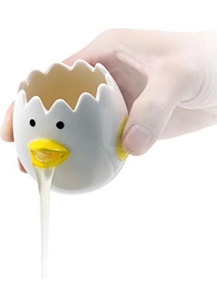 Pembe Yumurta Beyaz Ayırıcı Sevimli Karikatür Modeli Mutfak Aksesuarları Yumurta Aklarının ve Sarısının Kolay Ayırma Seramik Pişirme Mutfak Aracı (Yurt Dışından) indirimleri