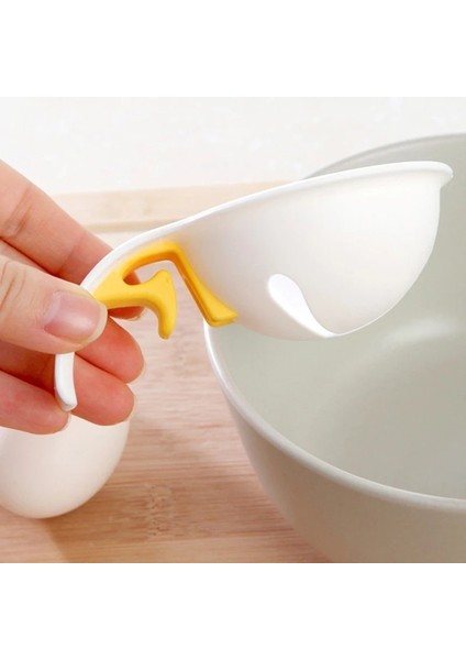 1 Adet Plastik Yumurta Akı Sarısı Ayırıcı Ev Yumurta Bölücü Mutfak Pişirme Yumurta Aracı Filtre Yumurta Ayırıcı Alet Mutfak Aksesuarları (Yurt Dışından)