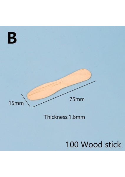 100 Adet-75 cm 50/100 Adet Dondurma Dondurma Çubuğu Ahşap Dondurma Çubukları Ev Yapımı Dondurma Kaşığı El Sanatları Çubuk Popsicle Aksesuarları (Yurt Dışından)