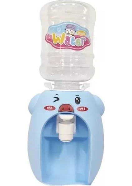 Küçük Mavi Domuz Su Sebili Bebek Oyuncak Içme Suyu Soğutucu Gerçekçi Sevimli Çocuk Cosplay Sahne Ev Dekor Süsleme (Yurt Dışından)