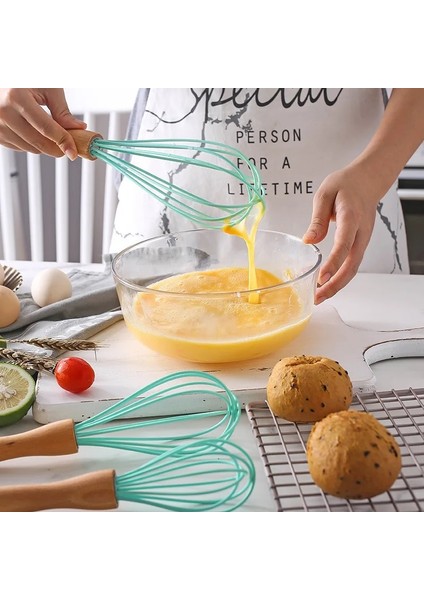 Pembe 12 Inç Manuel Yumurta Çırpıcı Pp Kolu Yumurta Blender El Silikon Paslanmaz Çelik Karıştırma Çubuğu Ev Mutfak Pişirme Araçları (Yurt Dışından) modelleri