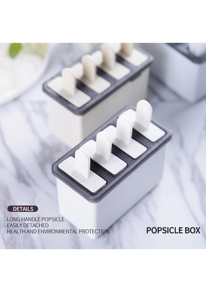 Beyaz Ev Dondurma Kalıp Seti Ev Yapımı Popsicles Şerbet Yapmak Eski Popsicle Dondurma Yapımı Bar Soğuk Içecek Modeli Aracı Buz Kalıp (Yurt Dışından) modelleri