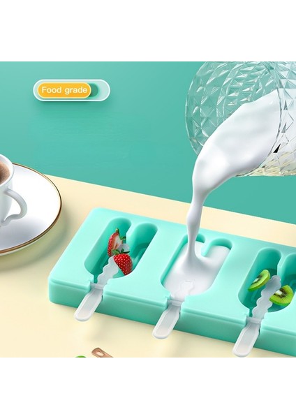 Piglet-Sarı Hayvan Dondurma Silikon Kalıp Popsicle Çikolata Kalıp Dıy El Yapımı Dondurma Kalıp Dıy Yaz Çocuk Dondurma Kalıp (Yurt Dışından) fırsatları