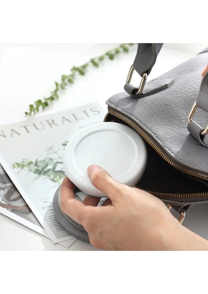 Mavi Katlanır Bardak 100 ml Bpa Ücretsız Gıda Sınıfı Su Bardağı Seyahat Silikon Geri Çekilebilir Renkli Taşınabilir Açık Kahve Handcup (Yurt Dışından)