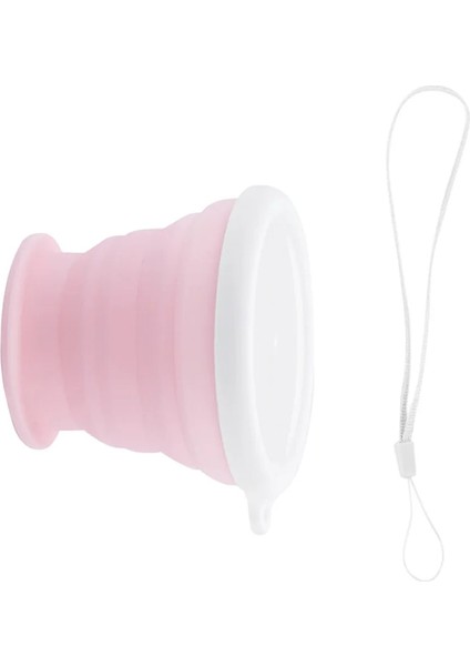 Mavi Katlanır Bardak 100 ml Bpa Ücretsız Gıda Sınıfı Su Bardağı Seyahat Silikon Geri Çekilebilir Renkli Taşınabilir Açık Kahve Handcup (Yurt Dışından)