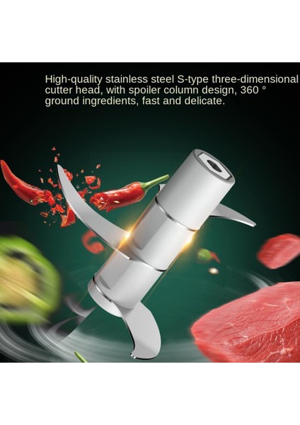 E Set 100/250 ml Mini USB Kablosuz Elektrikli Sarımsak Ezici Kıyıcı Sebze Öğütücü Gıda Mutfak Biber Araçları Kıyma Presi Et I9Z0 (Yurt Dışından)