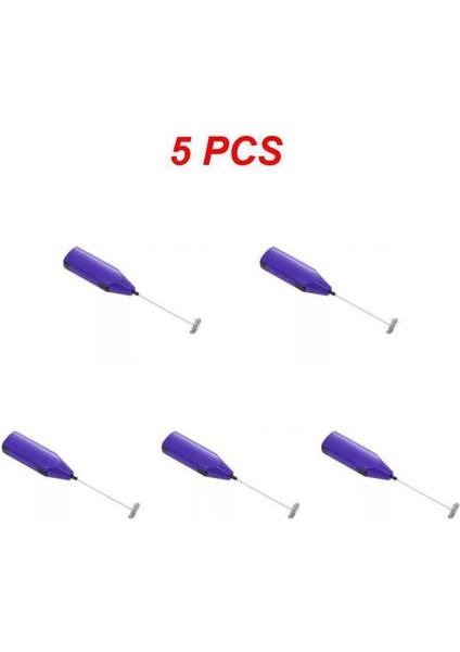 4 5 Adet 5/8/10 Adet Yeşil Verimli Kahve Karıştırıcı Çok Fonksiyonlu Içecek Karıştırıcı Dayanıklı Elektrikli Karıştırma Çubuğu Yumurta Çırpma Mor (Yurt Dışından)