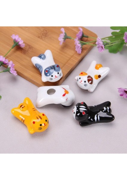 Yemek Çubuğu Tutucusu-12 Yeni 1 Çift Amber Sakura Çubuklarını Kiraz Çiçeği Yaprakları Desen Kaymaz Suşi Çubuğu Çubuklarını Çevre Dostu Çubuk Tutucu (Yurt Dışından)