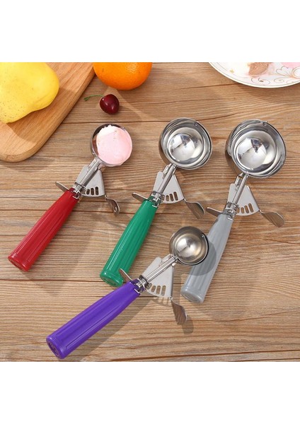 4cm Mor Saplı Multistyle Dondurma Kaşığı Paslanmaz Çelik Kurabiye Kaşıkları El Yapımı Buz Küpü Kalıp Kurabiye Hamuru Dondurma Kaşığı Mutfak Aksesuarları (Yurt Dışından) fiyatları