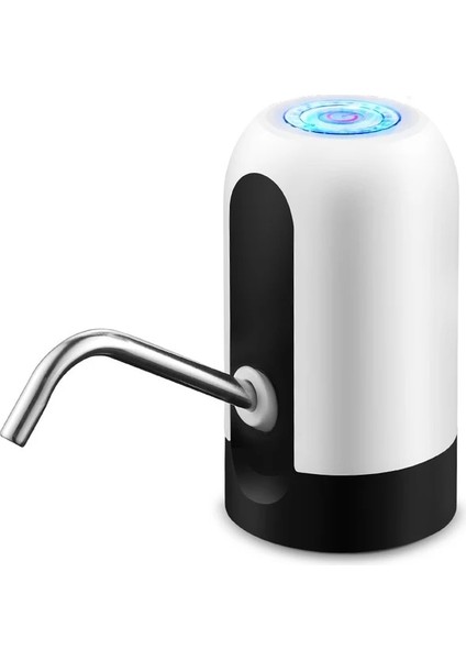 Beyaz Ev Aletleri Su Şişesi Pompası Mini Namlulu Elektrikli El Basın Su Pompaları USB Şarj Otomatik Taşınabilir Içecek Su Sebili (Yurt Dışından)