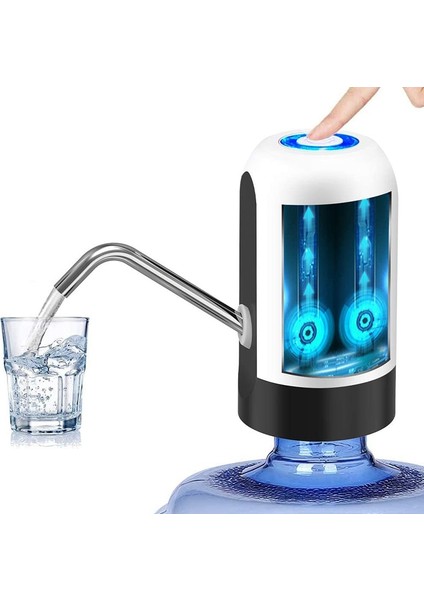 Beyaz Ev Aletleri Su Şişesi Pompası Mini Namlulu Elektrikli El Basın Su Pompaları USB Şarj Otomatik Taşınabilir Içecek Su Sebili (Yurt Dışından) fiyatları