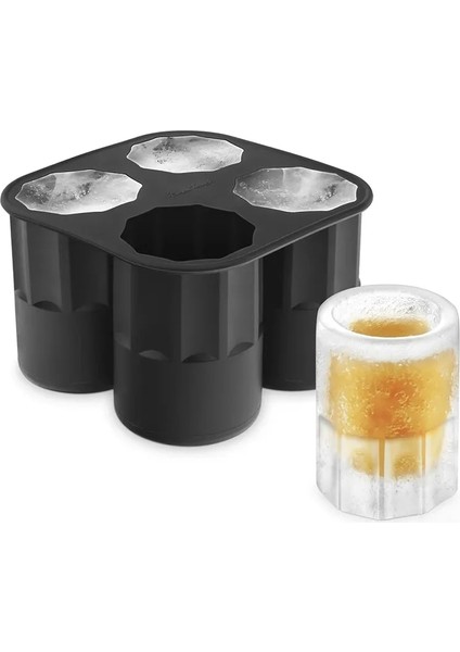 Turuncu 4 Izgaralar Buz Kabı Kalıbı Silikon Buz Küpü Tepsi Buz Kalıbı Buz Atış Cam Kalıp Buz Yapım Makinesi Yaz Içme Aracı Buz Küpü Makinesi Kalıp (Yurt Dışından) fırsatları