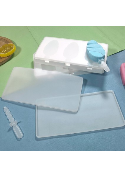 Shape-4 Silikon Kalıp Silikon Dondurma Kalıp Popsicle Kalıpları Dıy Dondurma Kalıp Buz Pop Maker Kalıp Buz Kalıbı (Yurt Dışından)