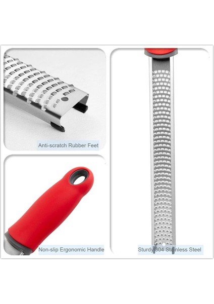 Gümüş Paslanmaz Limon Peynir Sebze Zester Rende Soyucu Dilimleme Mutfak Aracı Alet Meyve Sebze Doğrama Narenciye Limon Zester (Yurt Dışından) modelleri
