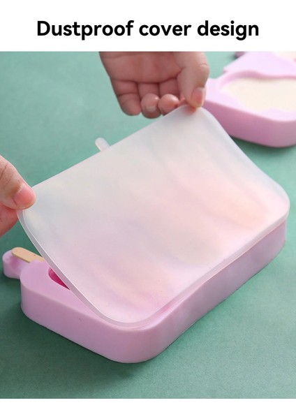 Stil H Worthbuy Dıy Sevimli Buz Pop Kalıp 100 Tahta Çubuklarla Yeniden Kullanılabilir Silikon Dondurma Kalıp Çocuk Popsicle Kalıp Mutfak Aksesuarları (Yurt Dışından)