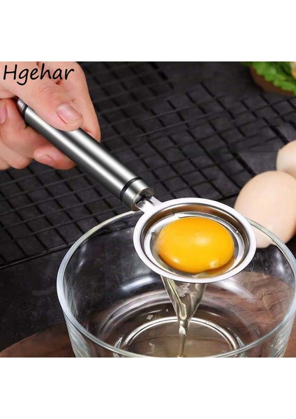 Kısa 13X7.5 cm Paslanmaz Çelik Yumurta Ayırıcı Bölücü Araçları Mutfak Yumurta Beyaz Ayırma Alet Pişirme Pişirme Ev Filtre Aracı Taşınabilir (Yurt Dışından) fiyatları
