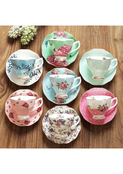 D 180ML, Ince Kemik Çini Kahve Fincanı ve Tabağı ve Kaşığı, Komik Moda Tasarımı, Zakka Tazas Cafe Espresso Fincanı, Avrupa Kahve Kupası (Yurt Dışından) modelleri