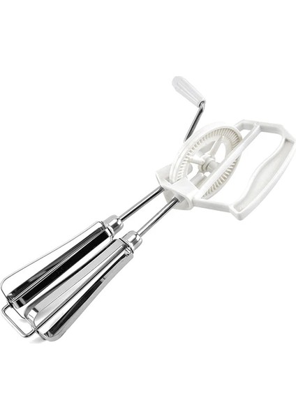 Beyaz El Krank Yumurta Çırpıcı Manuel Yumurta Çırpma Süt Köpürtücü Blender Krem Tereyağı Karıştırma Köpük Mikser Mutfak Aletleri Çırpma Manuel Mikser (Yurt Dışından)