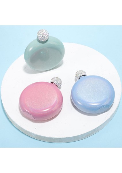 Yeşil 5 Oz Taşınabilir Flagon Viski Votka Karaf Cep Şişesi Kadınlar Için Elmas Monte Küçük Alkol Içme Şişesi Dış Mekan Araçları (Yurt Dışından) fiyatları