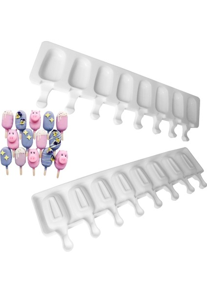 Stil 5 4/8 Hücre Yaz Buz Pop Maker Popsicle Kalıp Magnum Silikon Kalıp Silikon Dondurma Kalıp Buz Tepsisi Popsicle Kalıp Çikolata Aracı (Yurt Dışından) indirimleri