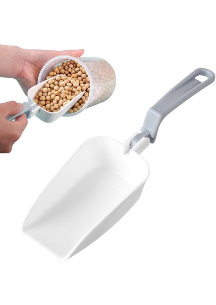 Mavi Katlanabilir Buz Kepçe Buz Makinesi Uzun Saplı Yerden Tasarruf Taşınabilir Anti Pas Buzdolabı Kepçe Gıda Kepçe Restoranlar Için Güvenli (Yurt Dışından) fiyatları