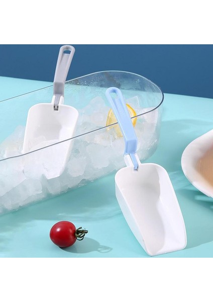 Mavi Katlanabilir Buz Kepçe Buz Makinesi Uzun Saplı Yerden Tasarruf Taşınabilir Anti Pas Buzdolabı Kepçe Gıda Kepçe Restoranlar Için Güvenli (Yurt Dışından) modelleri
