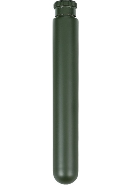 Yuvarlak 45ML Yeşil Paslanmaz Çelik Boru Cep Şişesi 1-2oz Viski Votka Cep Şişesi Boyalı (Yurt Dışından)