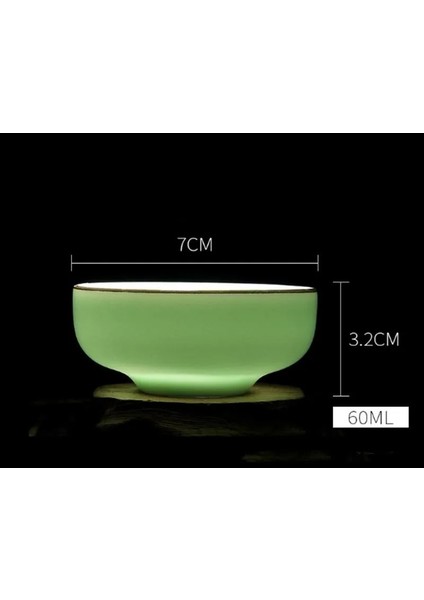 C Lotus Çay Bardağı Porselen Zen Drinkware El Boyalı Seramik Yeni Varış Küçük Çay Kupa Balık Çin Çay Seti Aksesuarları (Yurt Dışından)