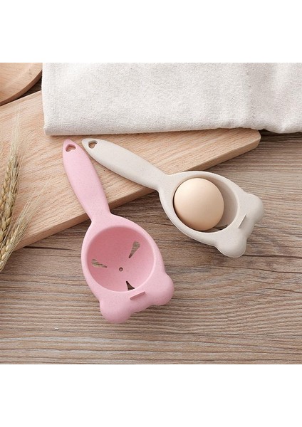 Bej 4 Renk Plastik Yumurta Ayırıcı Beyaz Sarısı Eleme Ev Mutfak Şef Yemek Pişirme Gadget Ev Mutfak Yumurta Araçları (Yurt Dışından)