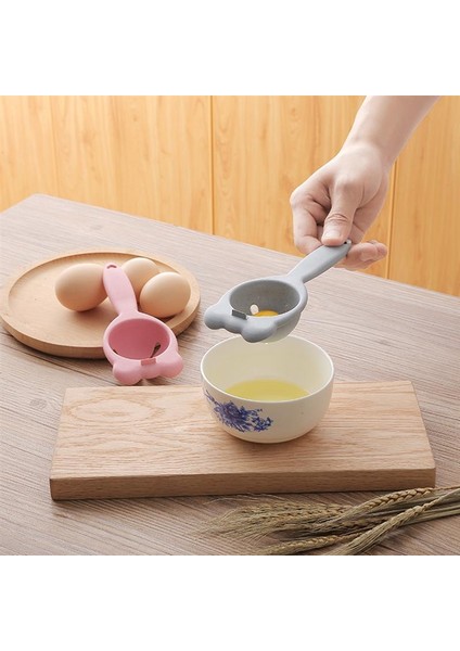 Bej 4 Renk Plastik Yumurta Ayırıcı Beyaz Sarısı Eleme Ev Mutfak Şef Yemek Pişirme Gadget Ev Mutfak Yumurta Araçları (Yurt Dışından)