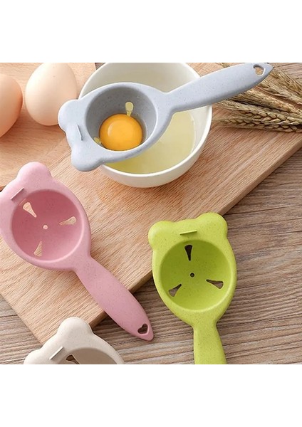 Bej 4 Renk Plastik Yumurta Ayırıcı Beyaz Sarısı Eleme Ev Mutfak Şef Yemek Pişirme Gadget Ev Mutfak Yumurta Araçları (Yurt Dışından)