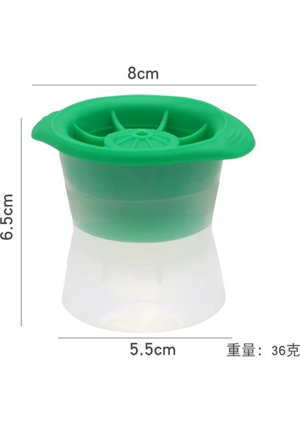 Yeşil 5 cm Buz Topu Makinesi Silikon Küre Buz Küpü Kalıp Mutfak Dıy Buz Yuvarlak Şekil Makinesi Jöle Kokteyl Viski Içecek Için Kalıp Yapma (Yurt Dışından) fiyatları