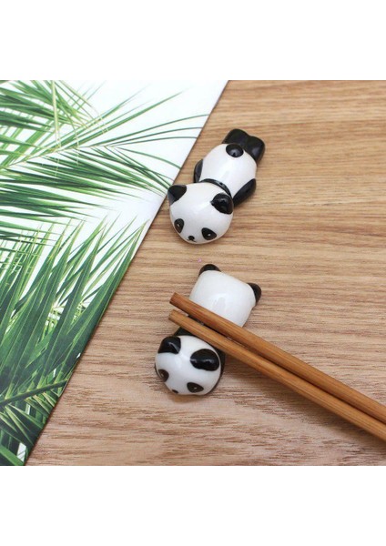 Stil 1 Sevimli Karikatür Panda Seramik Çubuklarını Tutucu Standı Pratik Moda Mutfak Sofra Çin Japon Gıda Suşi Kore Aperatifler (Yurt Dışından) indirimleri