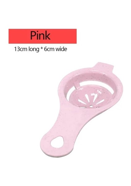 Yeşil Yumurta Sarısı Beyaz Ayırıcı Elek Ayırır Mutfak Aracı Pişirme Aksesuarı Silikon Tutuculu Mini Yumurta Sarısı Beyaz Ayırıcı Cocina (Yurt Dışından)