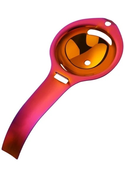 Gökkuşağı No.3-1 Adet 1 Adet Yumurta Ayırıcı Paslanmaz Çelik Yumurta Sarısı Beyaz Ayırıcı Gıda Sınıfı Yumurta Bölücü Yumurta Beyaz Sarısı Filtre Mutfak Aletleri (Yurt Dışından)