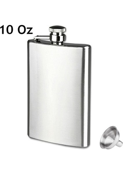 10 Oz Paslanmaz Çelik Hip Likör Şişesi Viski Alkol Cep Şarap Şişesi MAZI888 (Yurt Dışından) fiyatları