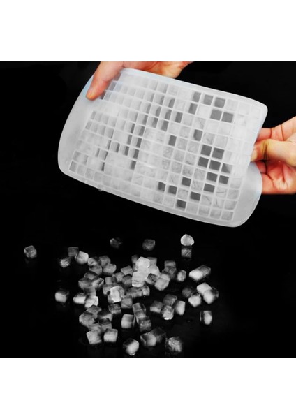Kırmızı 160 Izgara Buz Küpü Silikon Kalıp Silikon Buz Küpü Makinesi Katlanabilir Buz Küpü Tepsi Mini Kare Buz Yapım Makinesi Kalıp Popsicle Kalıp (Yurt Dışından) fırsatları
