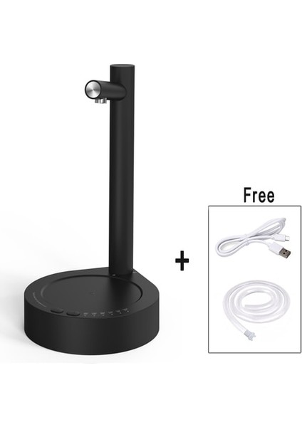 Siyah Akıllı Masaüstü Su Pompası Ayrılabilir USB Namlulu Su Sebili Otomatik Su Emici Açık Ev Içme Sebili (Yurt Dışından)