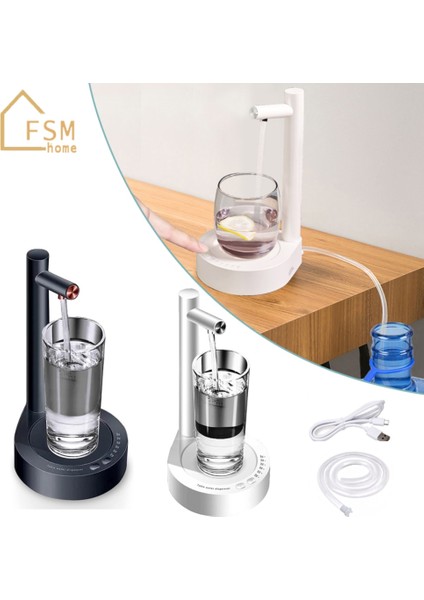 Siyah Akıllı Masaüstü Su Pompası Ayrılabilir USB Namlulu Su Sebili Otomatik Su Emici Açık Ev Içme Sebili (Yurt Dışından) fiyatları