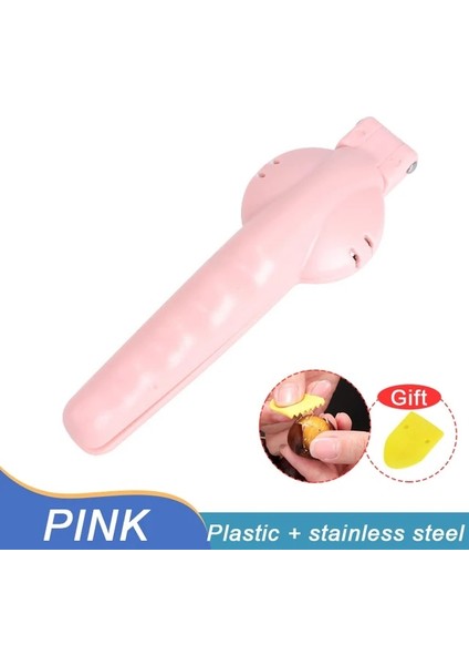 Plastik-Pembe 2 In1 Paslanmaz Çelik Kestane Makinesi Kestane Kılıfı Kestane Kesici Kestane Açacağı Kestane Somun Fındık Için Mutfak Aksesuarları (Yurt Dışından)