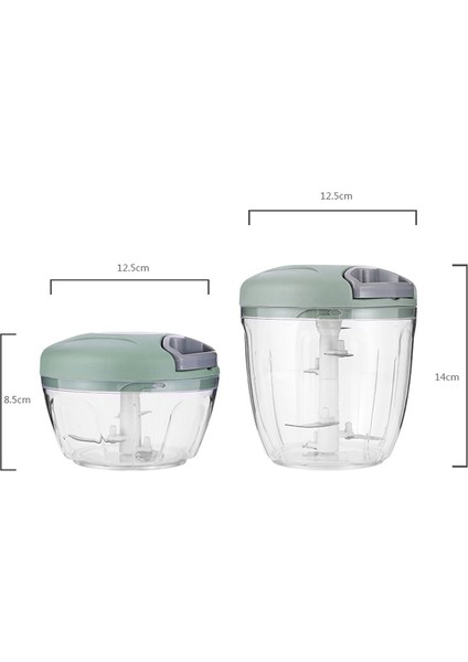 Pembe 500ML B Çok Fonksiyonlu Sarımsak Kıyıcı Sarımsak Ezici Basın Karıştırıcı Kıyıcı Kıyma Makinesi Kesici Sarımsak El Kırıcı Mutfak Gadget Araçları (Yurt Dışından)