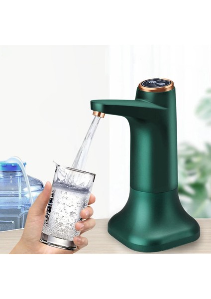 5V 3W 2 Vites Yeşil Otomatik Elektrikli Su Sebili USB Namlulu Su Pompası Su Şişesi Galon Içme Şişesi Anahtarı Su Arıtma Aletleri (Yurt Dışından) fırsatları