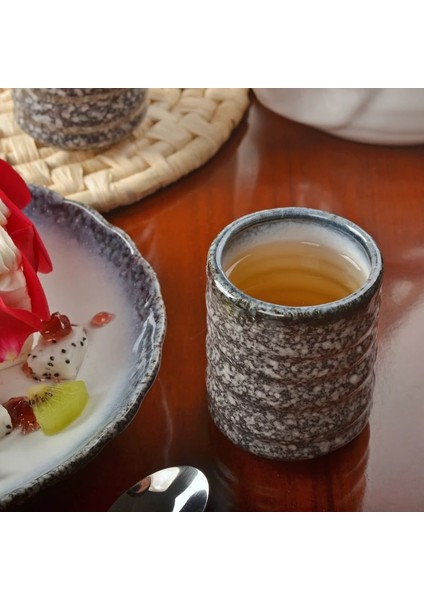 Desen 12 140ML Japon Tarzı Bardak Seramik Çay Bardak Içecek Kupası Şarap Seti Japon ve Kore Suşi Sofra Çay Setleri Seramik Ev Restoranlar (Yurt Dışından)
