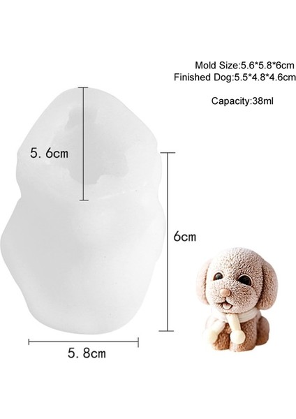 Köpek D Buz Küpü Makinesi Küçük Ayı Köpek Kafatası Tepsisi Dondurma Silikon Kalıp Serin Kalıp Viski Şarap Форма Для Льда Силиконовые Формы Формы (Yurt Dışından)