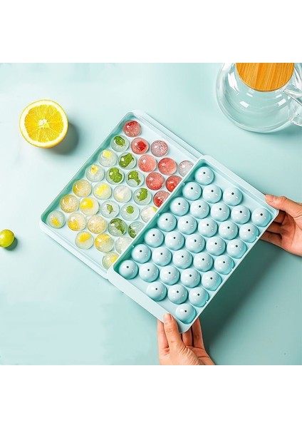 Mavi 33 Buz Kozası Hokeyi Pp Kalıp Dondurulmuş Viski Topu Popsicle Buz Küpü Tepsi Kutusu Lolipop Hediye Yapımı Mutfak Aletleri Aksesuarları (Yurt Dışından) fiyatları