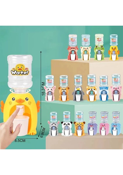 Dinozor Çocuk Mini Su Sebili Basın Su Sebili Çok Renkli Karikatür Çocuk Cosplsy Prop Housetoy Hediye Açık Su Şişesi (Yurt Dışından) fiyatları