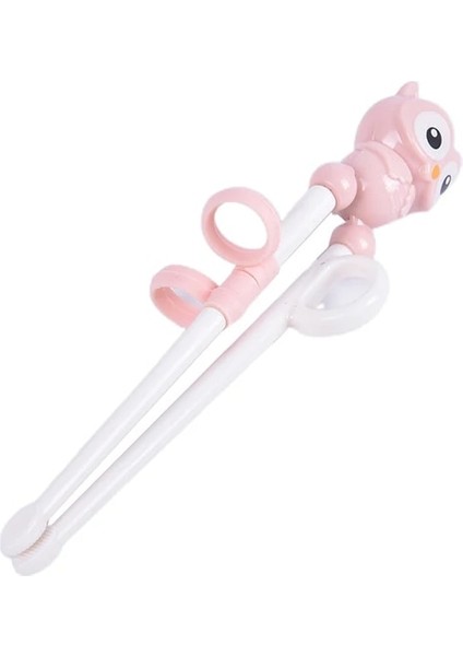 Pembe 1 Çift Karikatür Hayvan Kafası Çubuklarını Çocuk Yeme Eğitim Çubuklarını Bebek Güvenliği Öğrenme Çubuklarını Çin Çubuklarını (Yurt Dışından) fiyatları